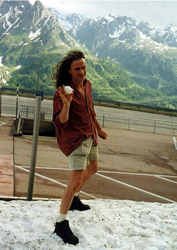 Herman op de Gothard-pas (juni 2000)